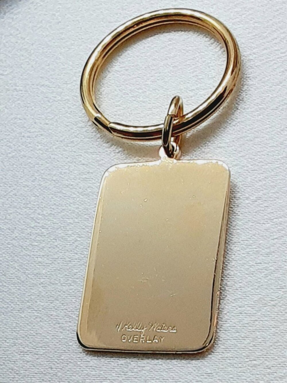 NEW Bridal Party Gift -- Gold tone key ring - Picture 3 of 4